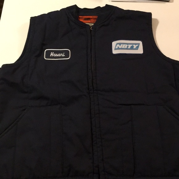 Cintas Other - Cintas Navy Heavyweight Quilted Work Vest XL